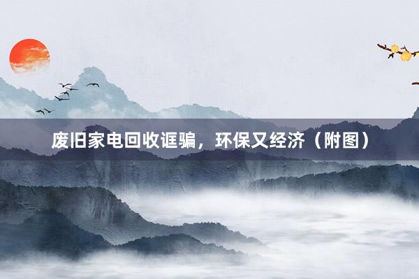 废旧家电回收诓骗，环保又经济（附图）